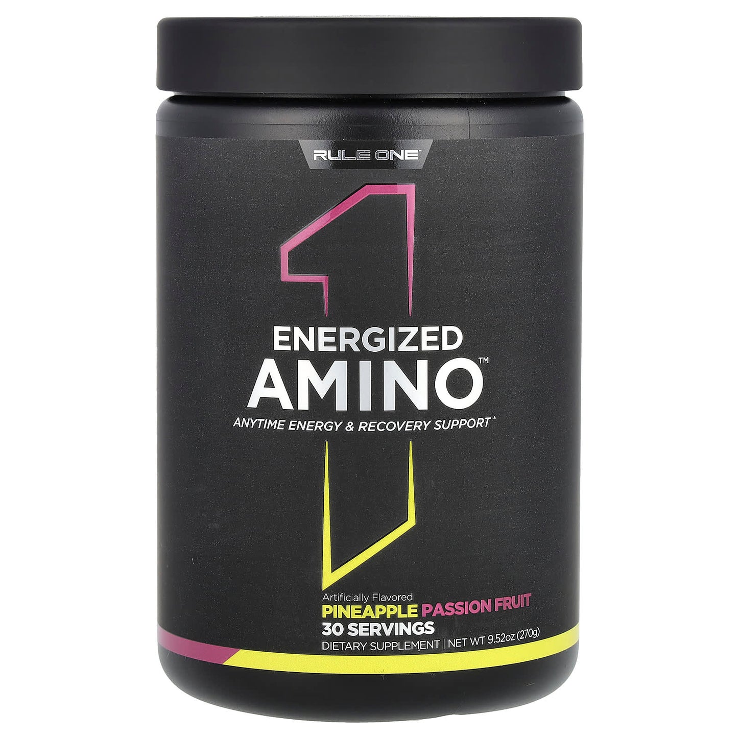 Rule One Proteins, Energized Amino, Pineapple Passion Fruit, 9.52 oz (270 g) - Image 1