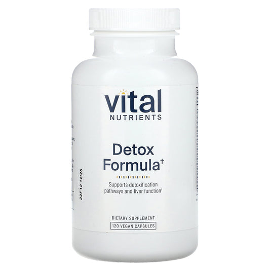 Vital Nutrients, Detox Formula, 120 Vegan Capsules - Image 1