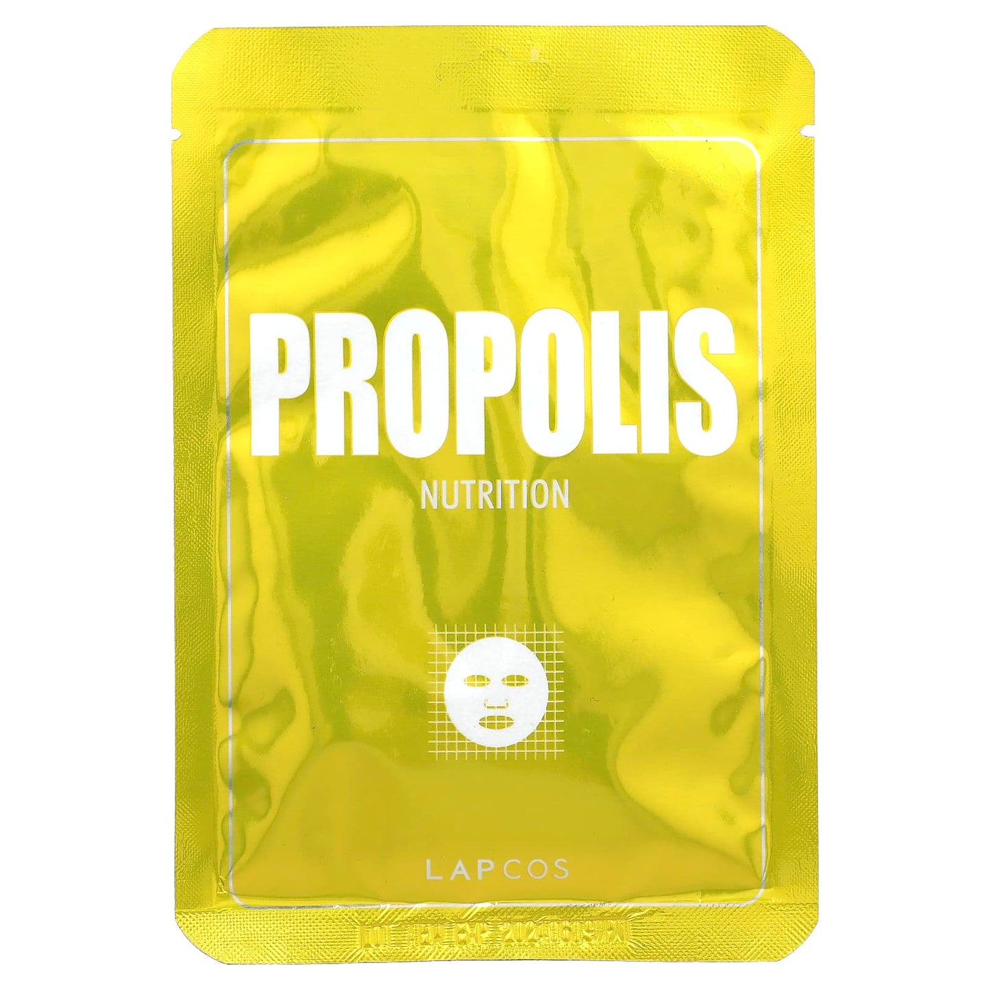 Lapcos, Propolis Derma Beauty Sheet Mask, 1 Sheet Mask, 0.84 fl oz (25 ml) - Image 1