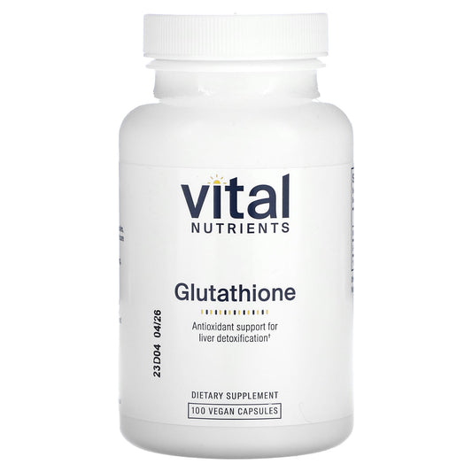 Vital Nutrients, Glutathione, 100 Vegan Capsules - Image 1