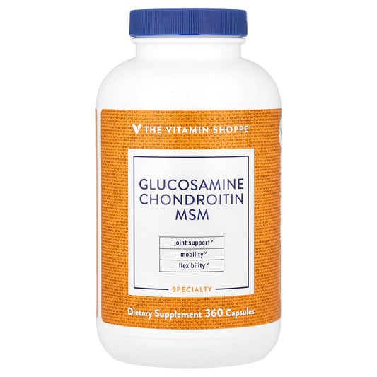 The Vitamin Shoppe, Glucosamine Chondroitin MSM, 360 Capsules - Image 1