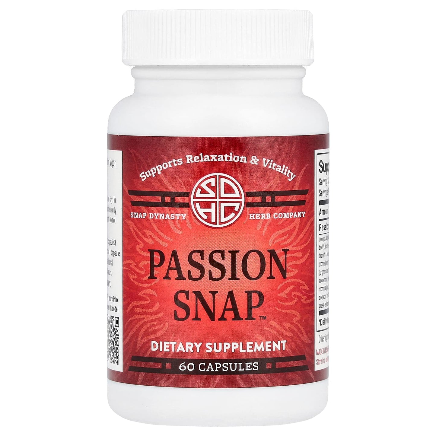 Snap Dynasty, Passion Snap™, 60 Capsules - Image 1