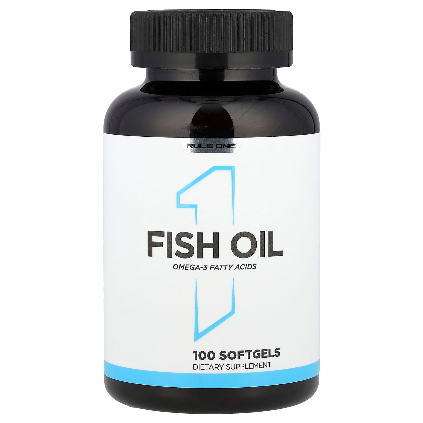 Rule One Proteins, Fish Oil, 1 g, 100 Softgels - Image 1