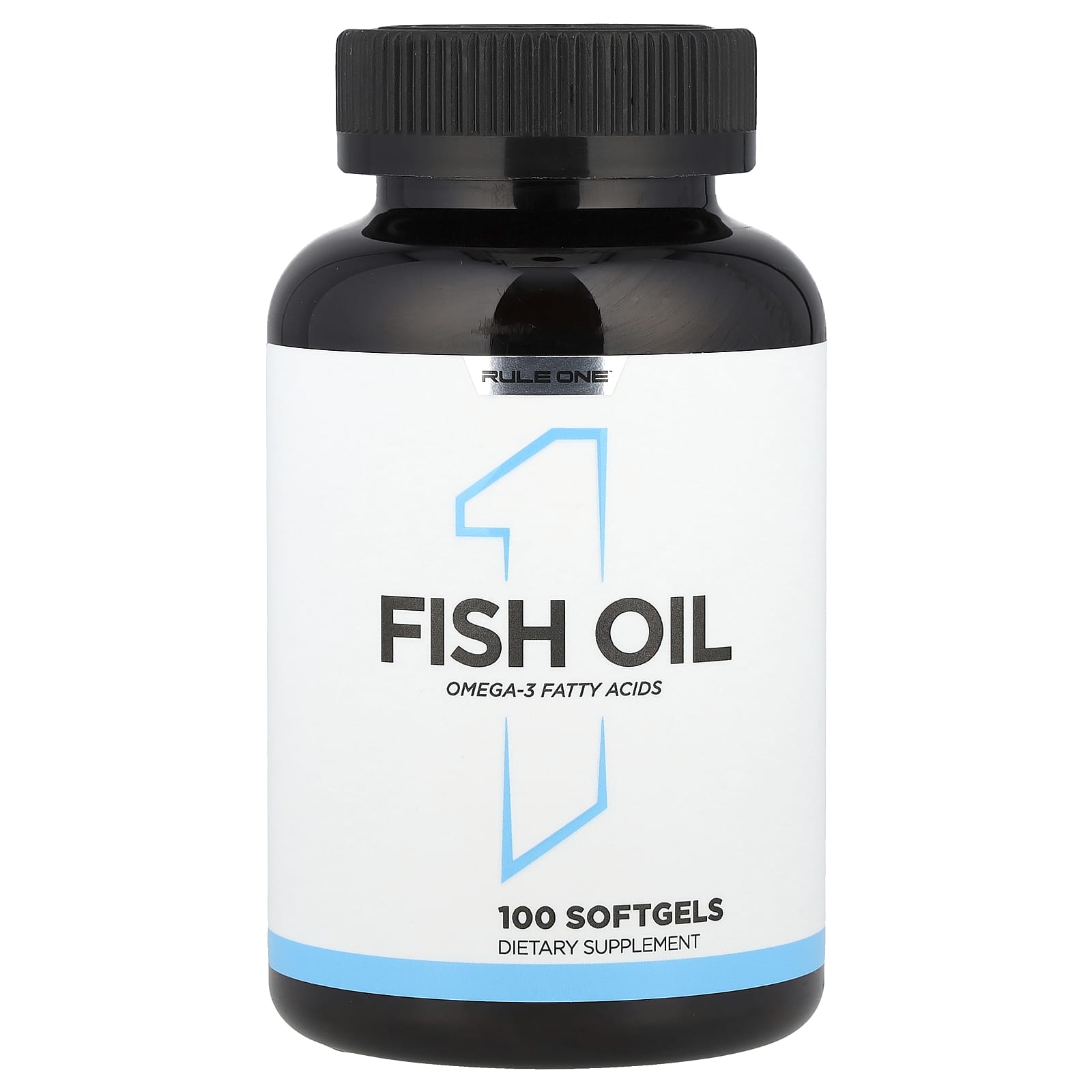 Rule One Proteins, Fish Oil, 1 g, 100 Softgels - Image 1