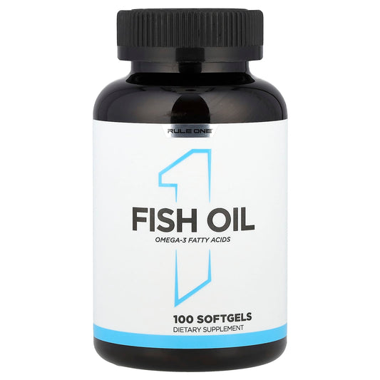 Rule One Proteins, Fish Oil, 1 g, 100 Softgels - Image 1