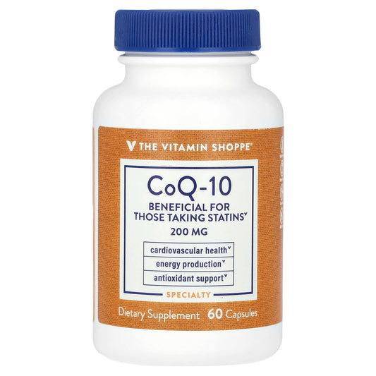 The Vitamin Shoppe, CoQ-10, 200 mg, 60 Capsules - Image 1