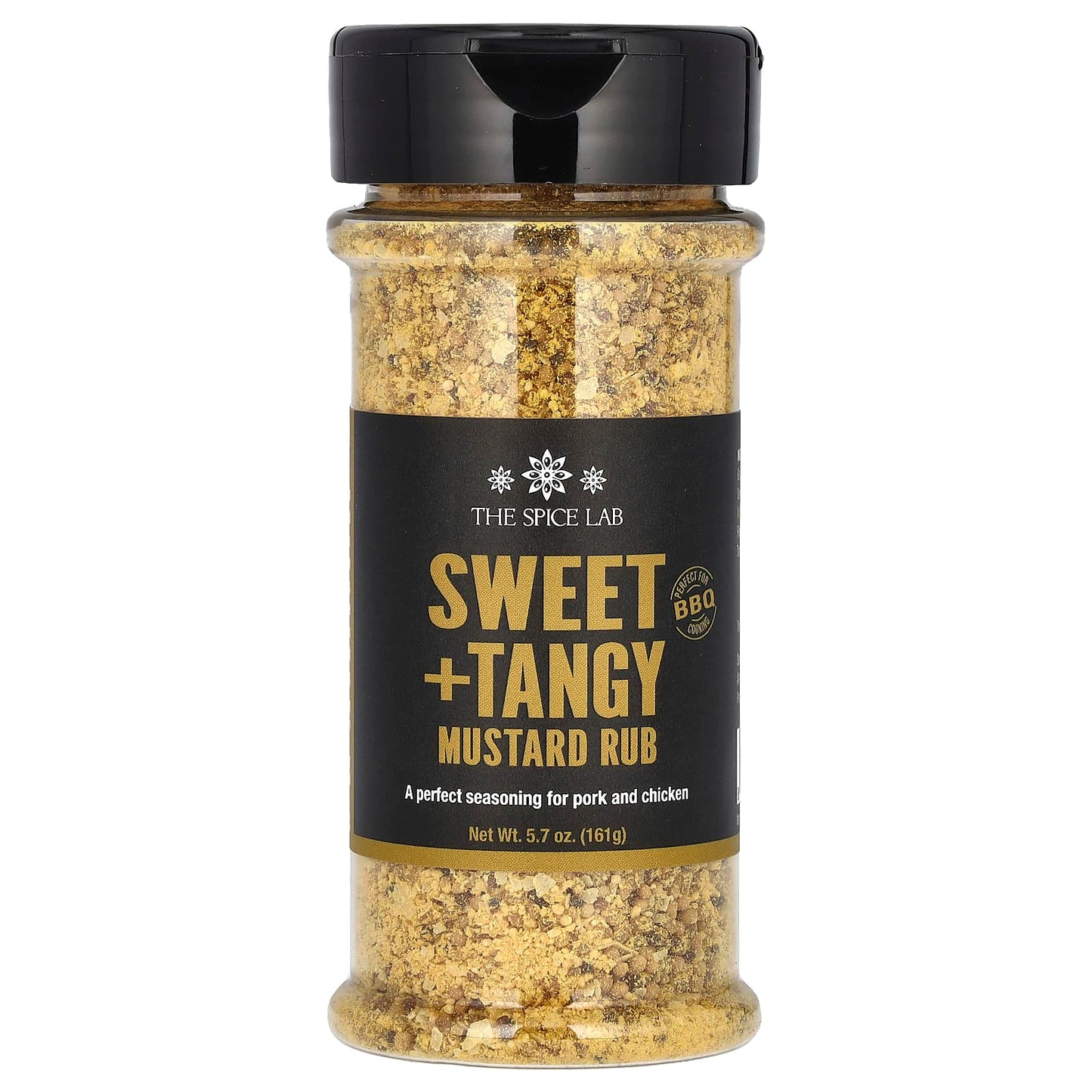 The Spice Lab, Sweet + Tangy Mustard Rub, 5.7 oz (161 g) - Image 1