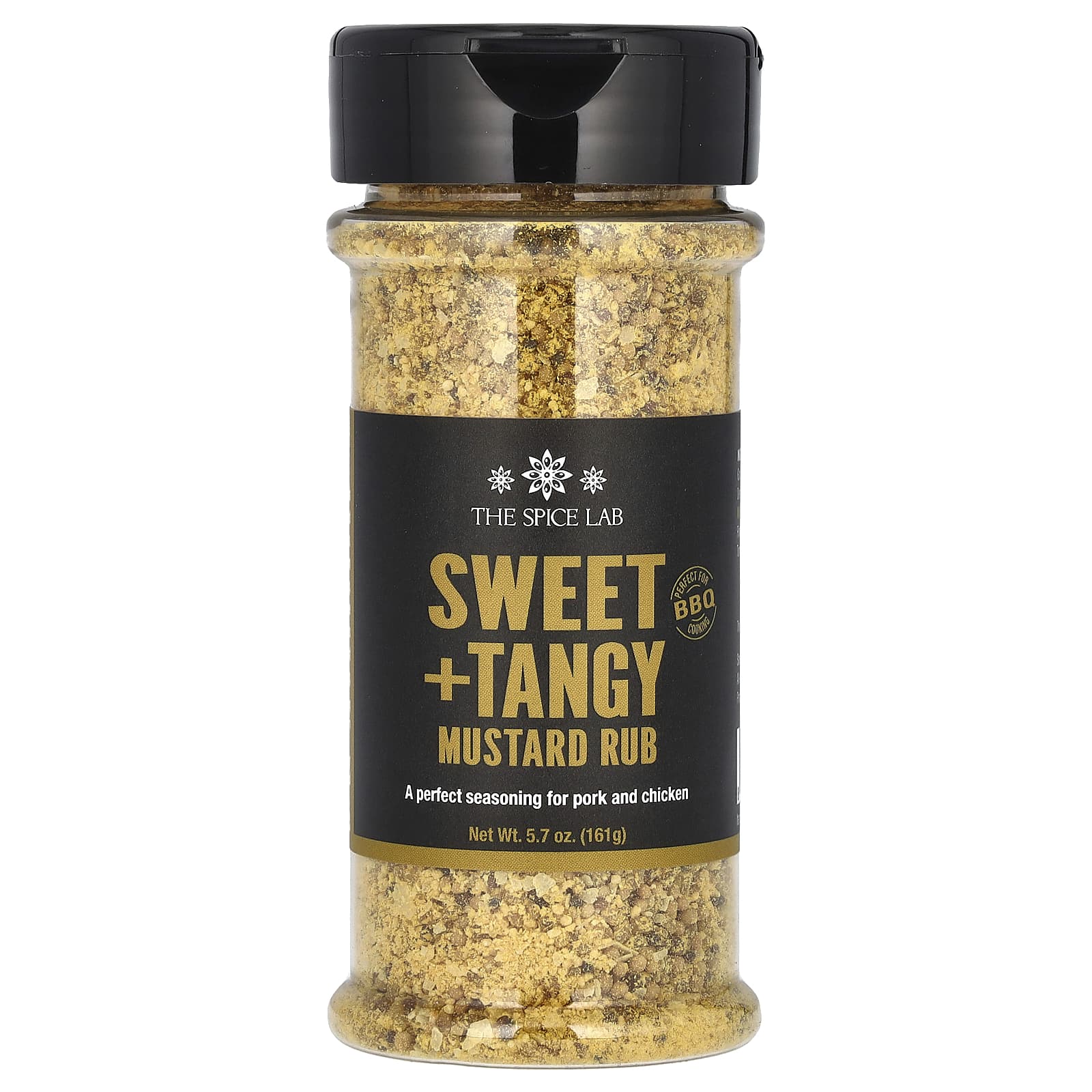 The Spice Lab, Sweet + Tangy Mustard Rub, 5.7 oz (161 g) - Image 1
