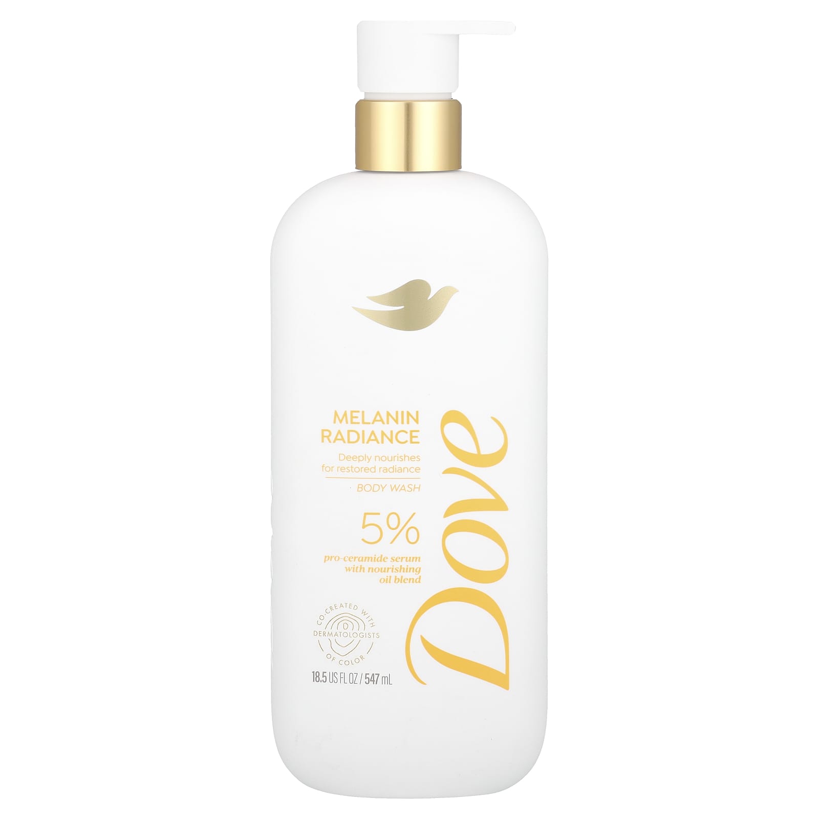 Dove Body Wash for Melanin Radiance 18.5 fl oz - Image 1
