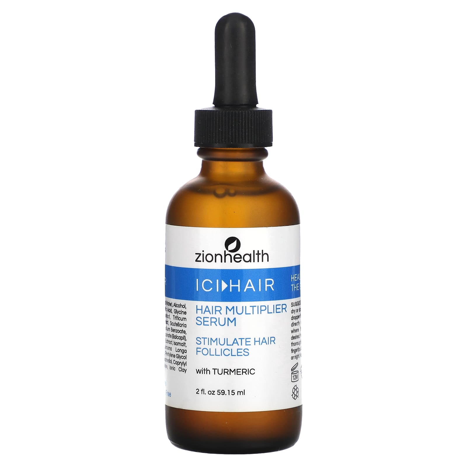 Zion Health, ICI Hair, Hair Multiplier Serum, 2 fl oz (59.15 ml) - Image 1
