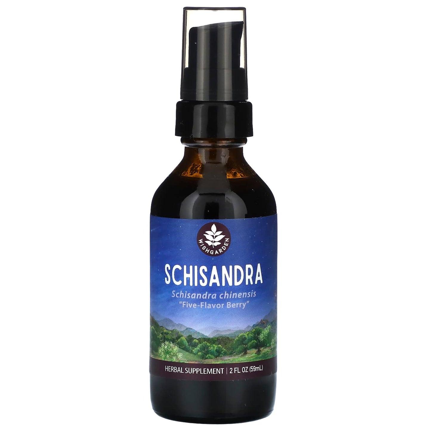 WishGarden Herbs, Schisandra, 2 fl oz (59 ml) - Image 1