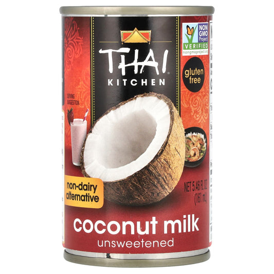 Thai Kitchen, Coconut Milk, Unsweetened, 5.46 fl oz (161 ml) - Image 1