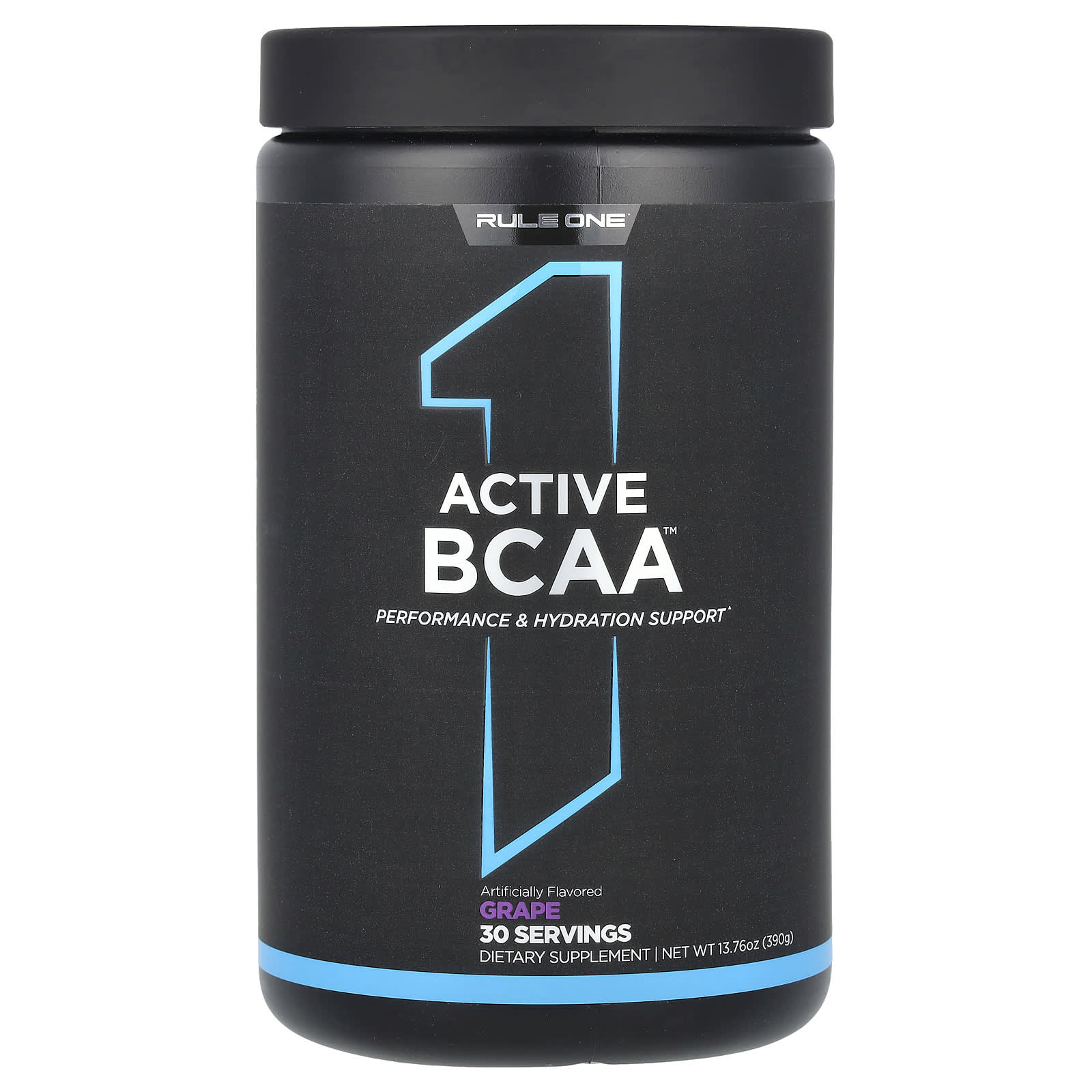 Rule One Proteins, Active BCAA, Grape, 13.76 oz (390 g) - Image 1