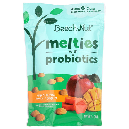 Beech-Nut Melties Probiotics Snack for Toddlers, 8+ Months, 1 oz - Image 1