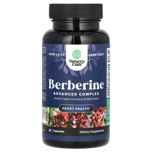 Nature's Craft, Berberine, 60 Capsules - Image 1