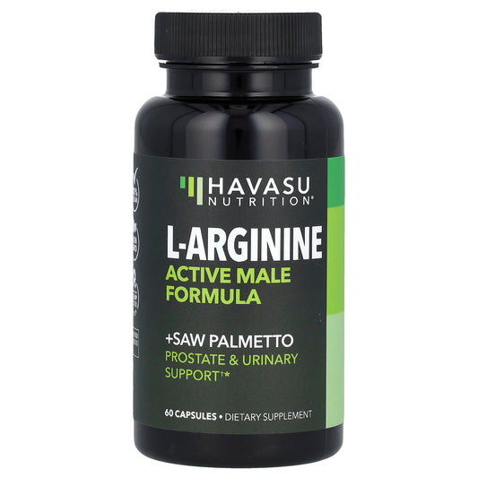 Havasu Nutrition L-Arginine Active Male Formula 60 Capsules - Image 1