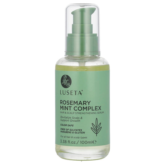 Luseta Beauty, Rosemary Mint Complex, Hair & Scalp Strengthening Serum, For All Hair & Scalp Types, 3.38 fl oz (100 ml) - Image 1