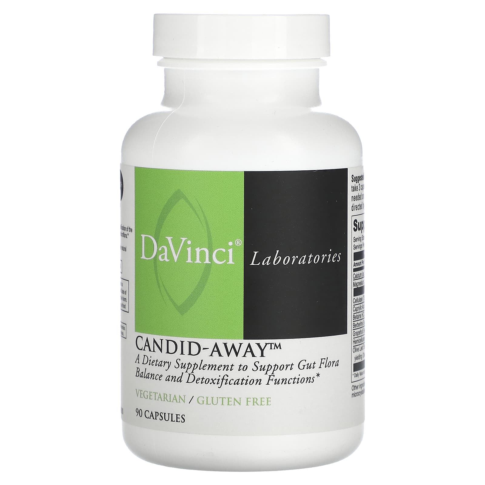 Detoxify Your Gut with Candid-Away 90 Capsules by DaVinci Laboratories - Image 1