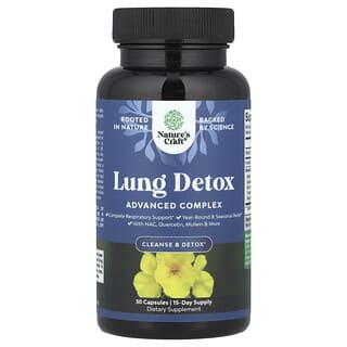 Nature's Craft Lung Detox & Cleanse - 30 Capsules