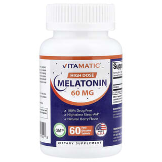 High Dose Melatonin Natural Sleep Aid by Vitamatic