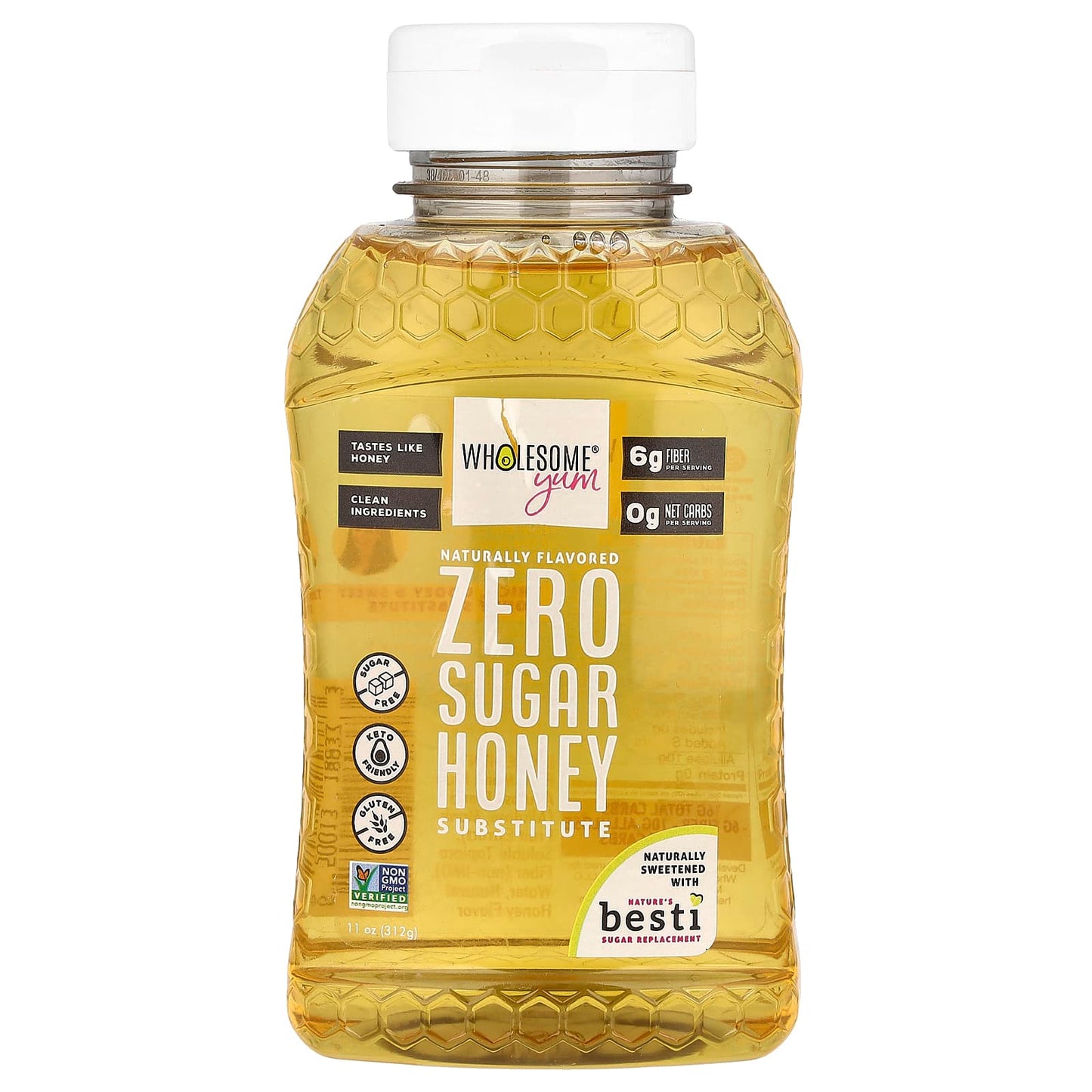Wholesome Yum, Zero Sugar Honey Substitute, 11 oz (312 g) - Image 1