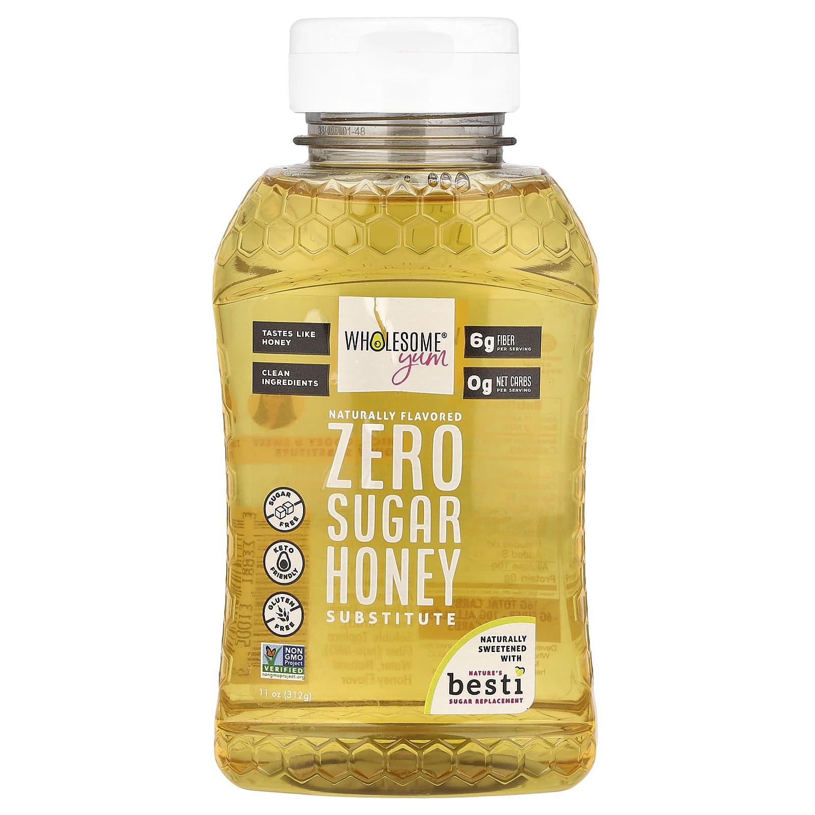 Wholesome Yum, Zero Sugar Honey Substitute, 11 oz (312 g) - Image 1