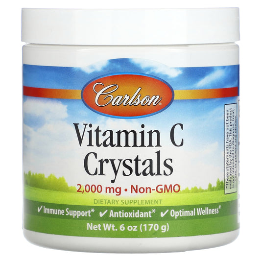 Boost Immunity with Pure Vitamin C Crystals by Carlson - Image 1