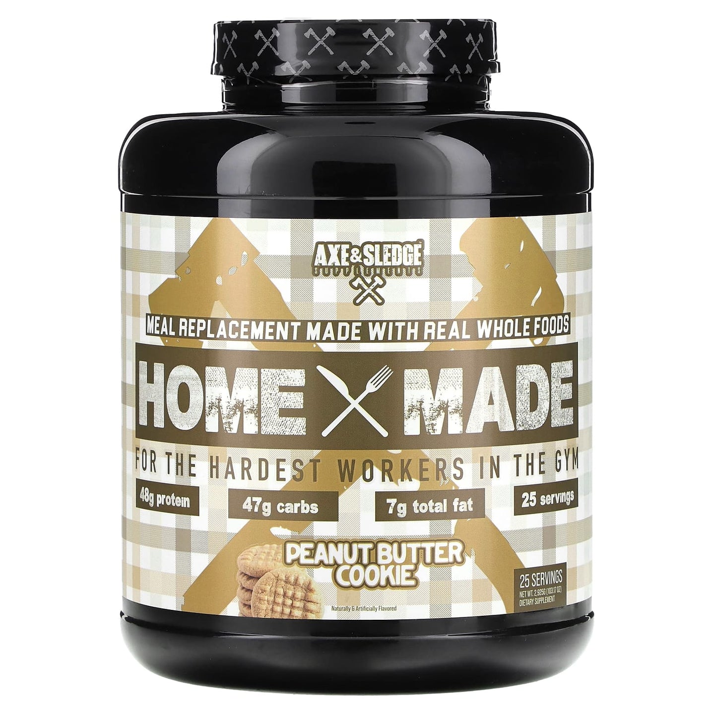 Axe & Sledge Home Made Meal Replacement Powder | 103.17 oz - Image 1