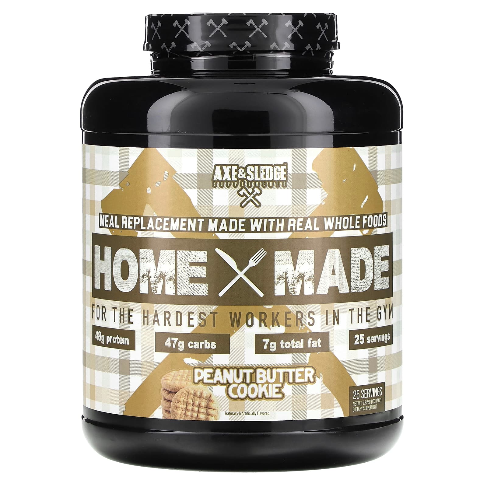 Axe & Sledge Home Made Meal Replacement Powder | 103.17 oz - Image 1