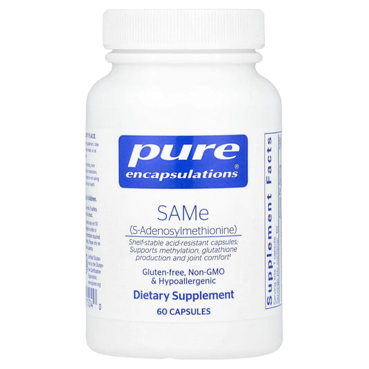 Pure Encapsulations, SAMe, 60 Capsules (200 mg per Capsule) - Image 1