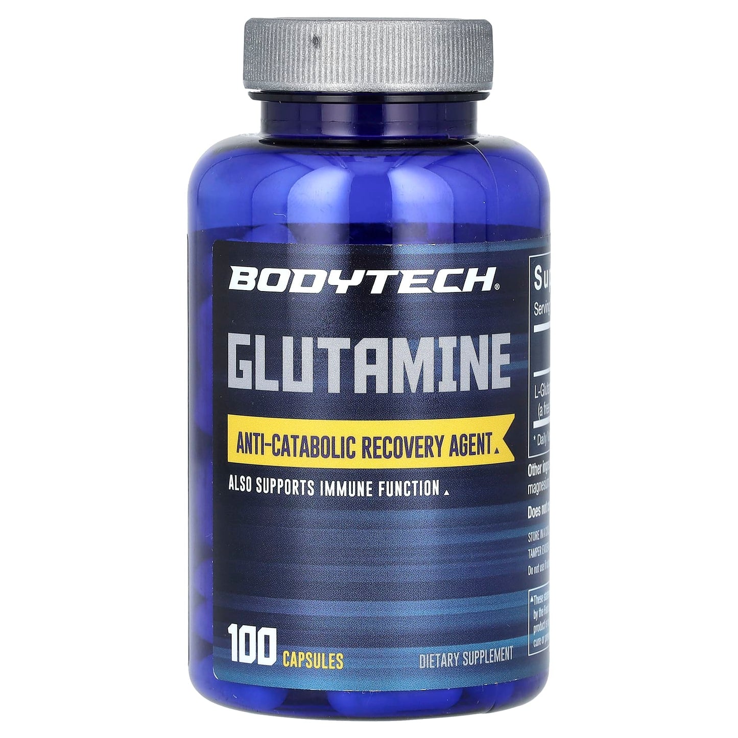 BodyTech L-Glutamine 500mg - Boost Muscle Recovery & Immune Function - Image 1