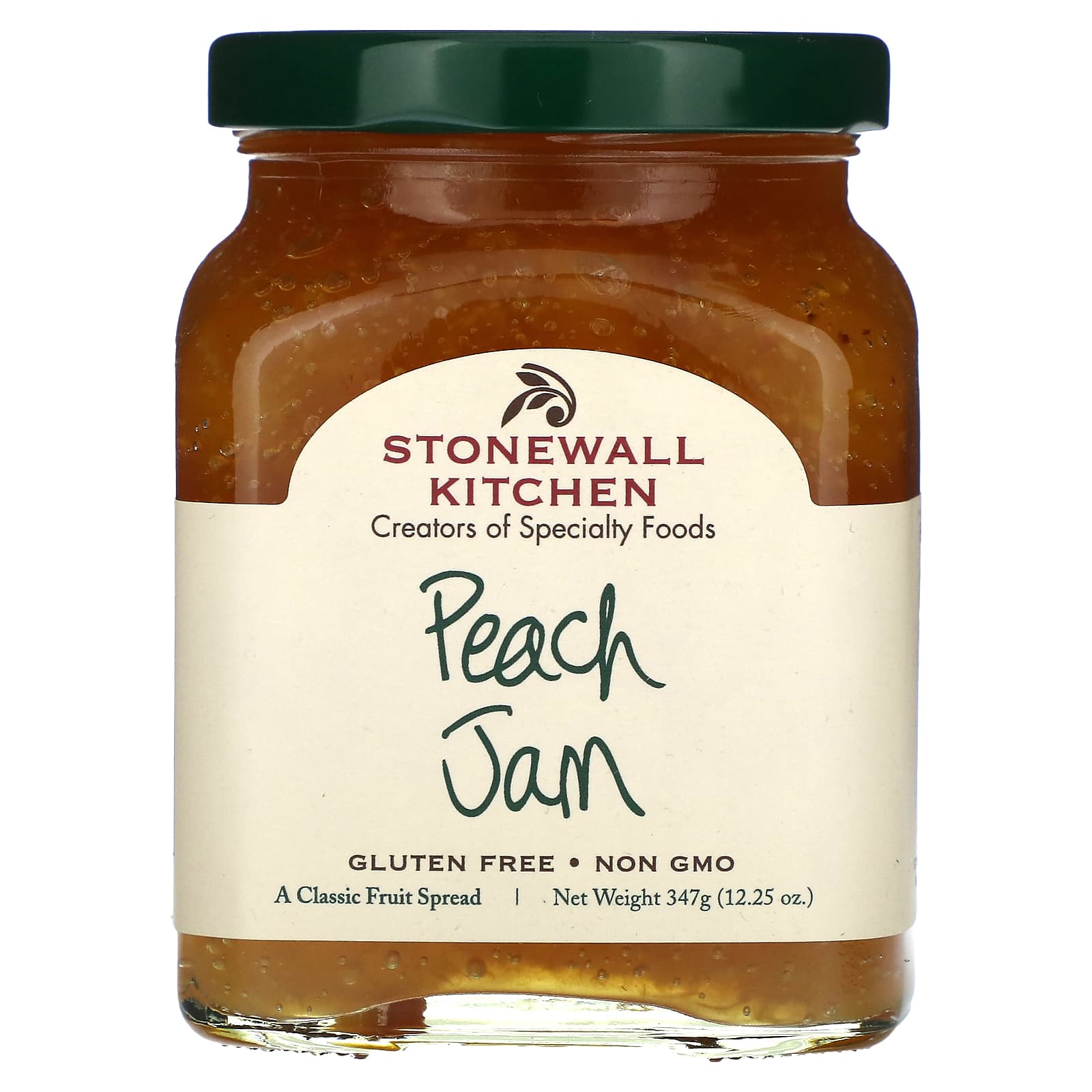 Stonewall Kitchen, Peach Jam, 12.25 oz (347 g) - Image 1