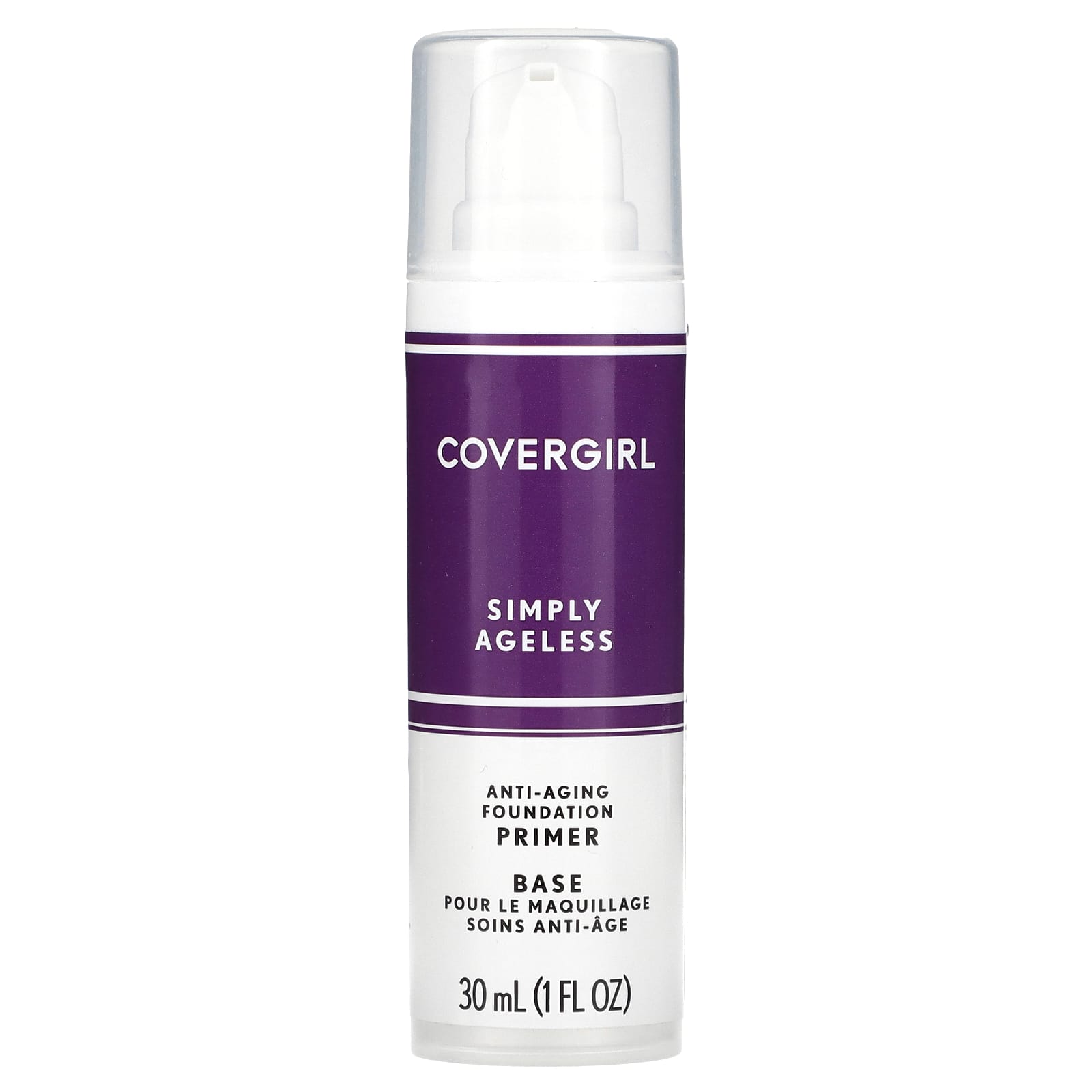 Covergirl Simply Ageless Anti-Aging Foundation Primer, 1 fl oz - Image 1