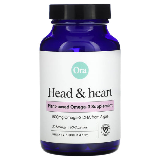 Ora, Head & Heart, 250 mg, 60 Capsules - Image 1