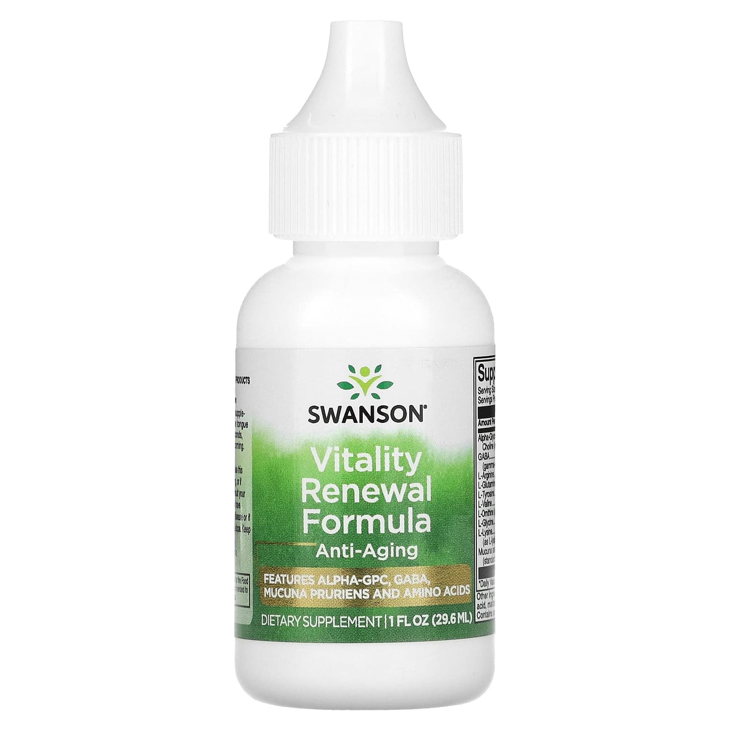 Swanson, Vitality Renewal Formula, 1 fl oz (29.6 ml) - Image 1