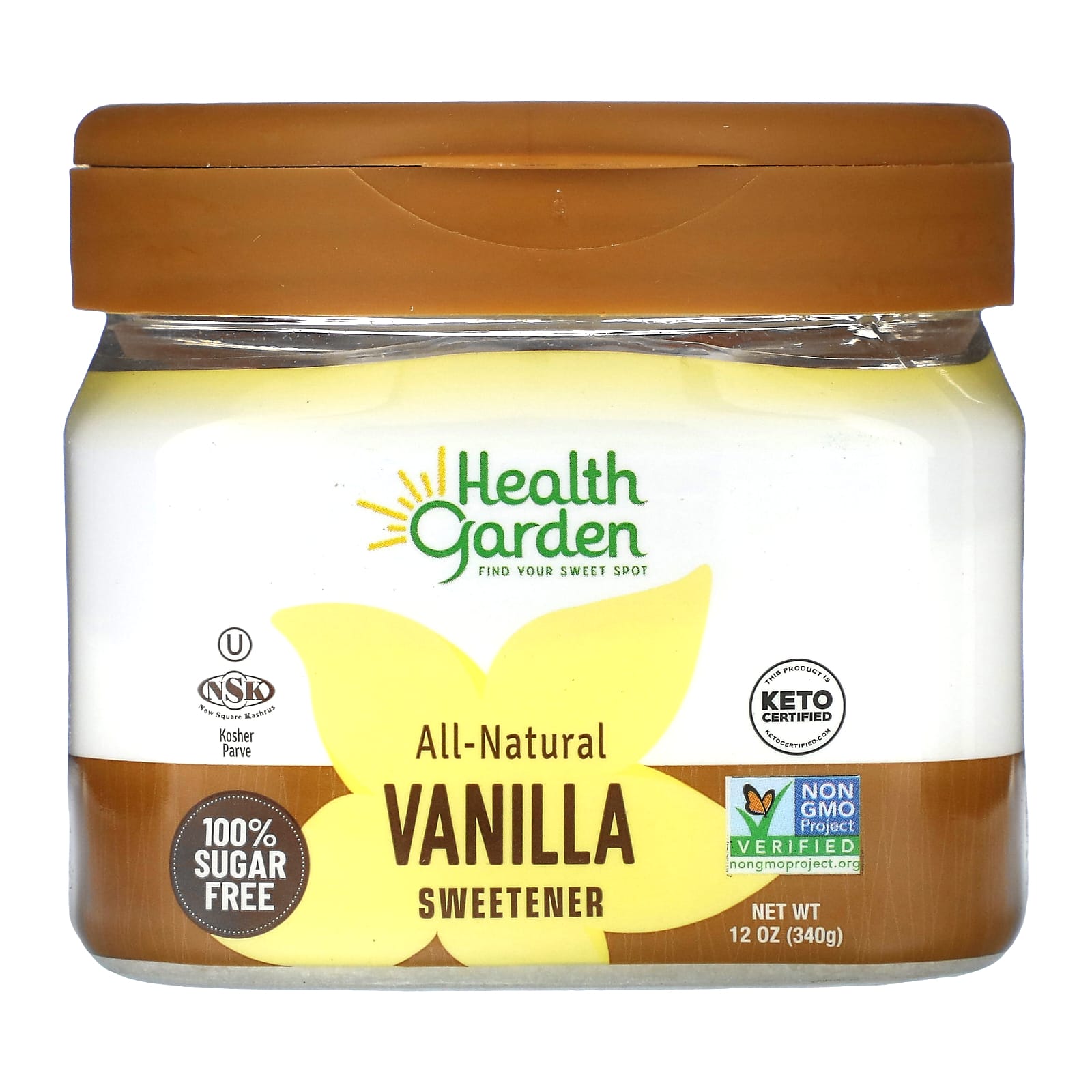 All-Natural Vanilla Sweetener by Health Garden - Sugar-Free & Keto - Image 1