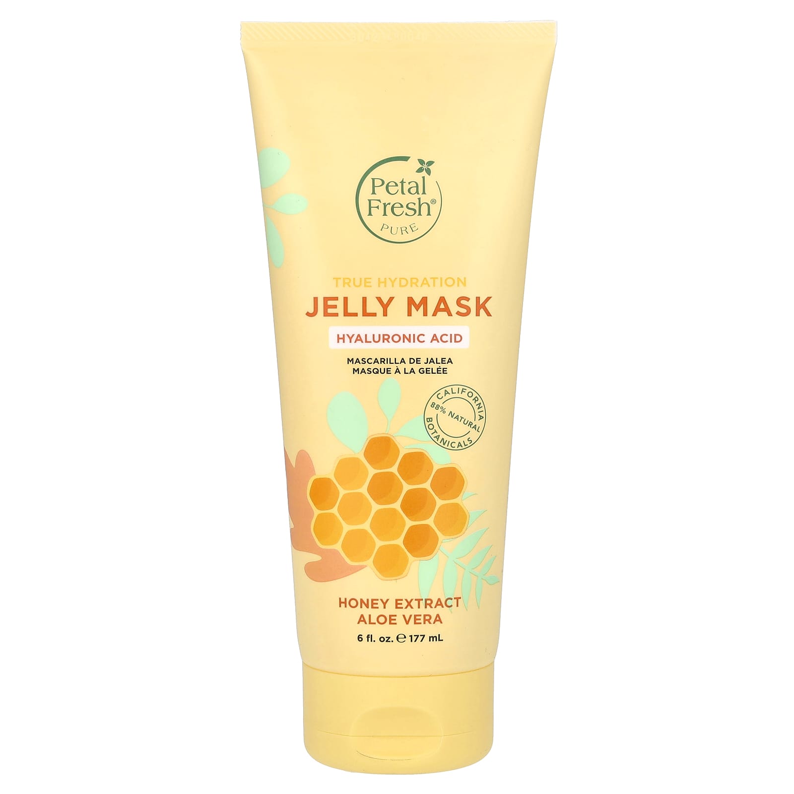 Petal Fresh, Pure, True Hydration Jelly Beauty Mask, Honey Extract, Aloe Vera, 6 fl oz (177 ml) - Image 1