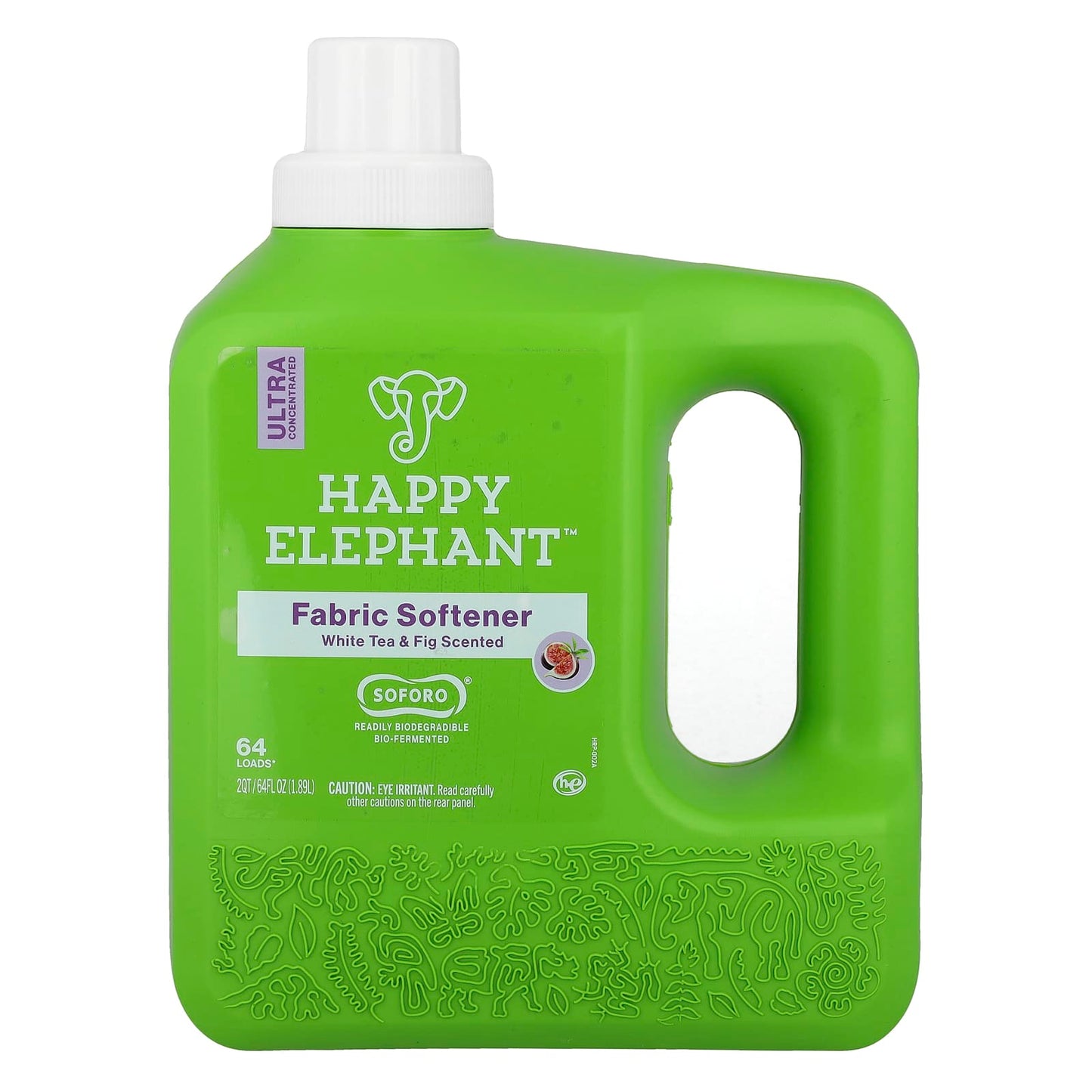 White Tea & Fig Fabric Softener, 64 fl oz, Concentrate, Biodegradable, 64 Loads - Image 1