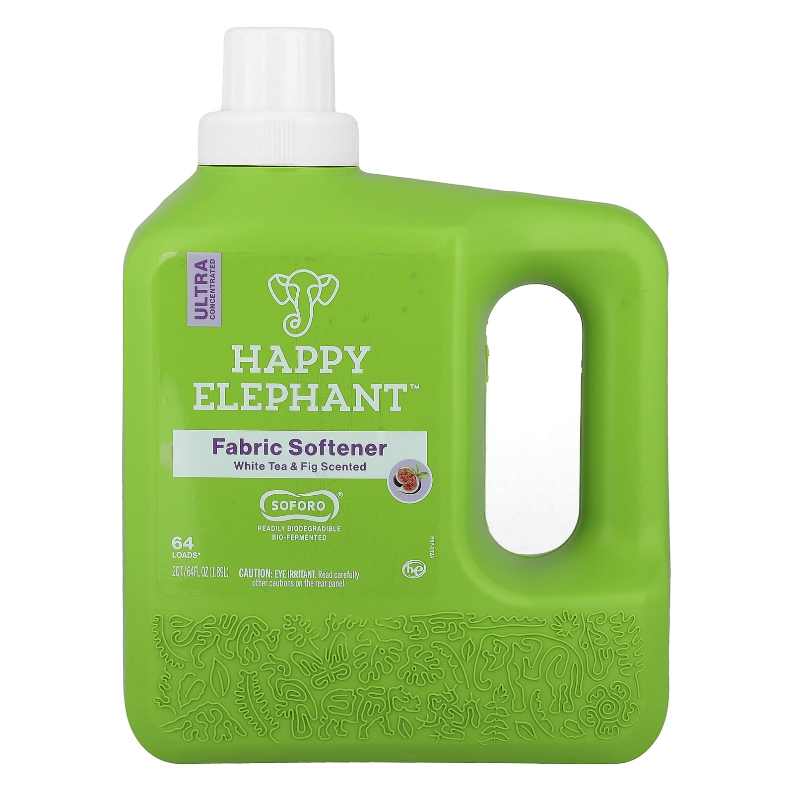White Tea & Fig Fabric Softener, 64 fl oz, Concentrate, Biodegradable, 64 Loads - Image 1