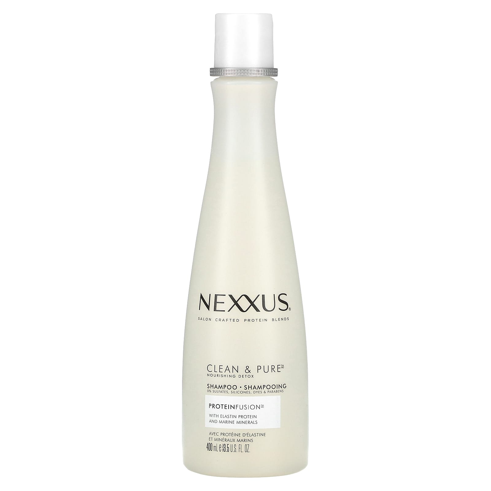 Nexxus, Clean & Pure Nourishing Detox Shampoo, 13.5 fl oz (400 ml) - Image 1