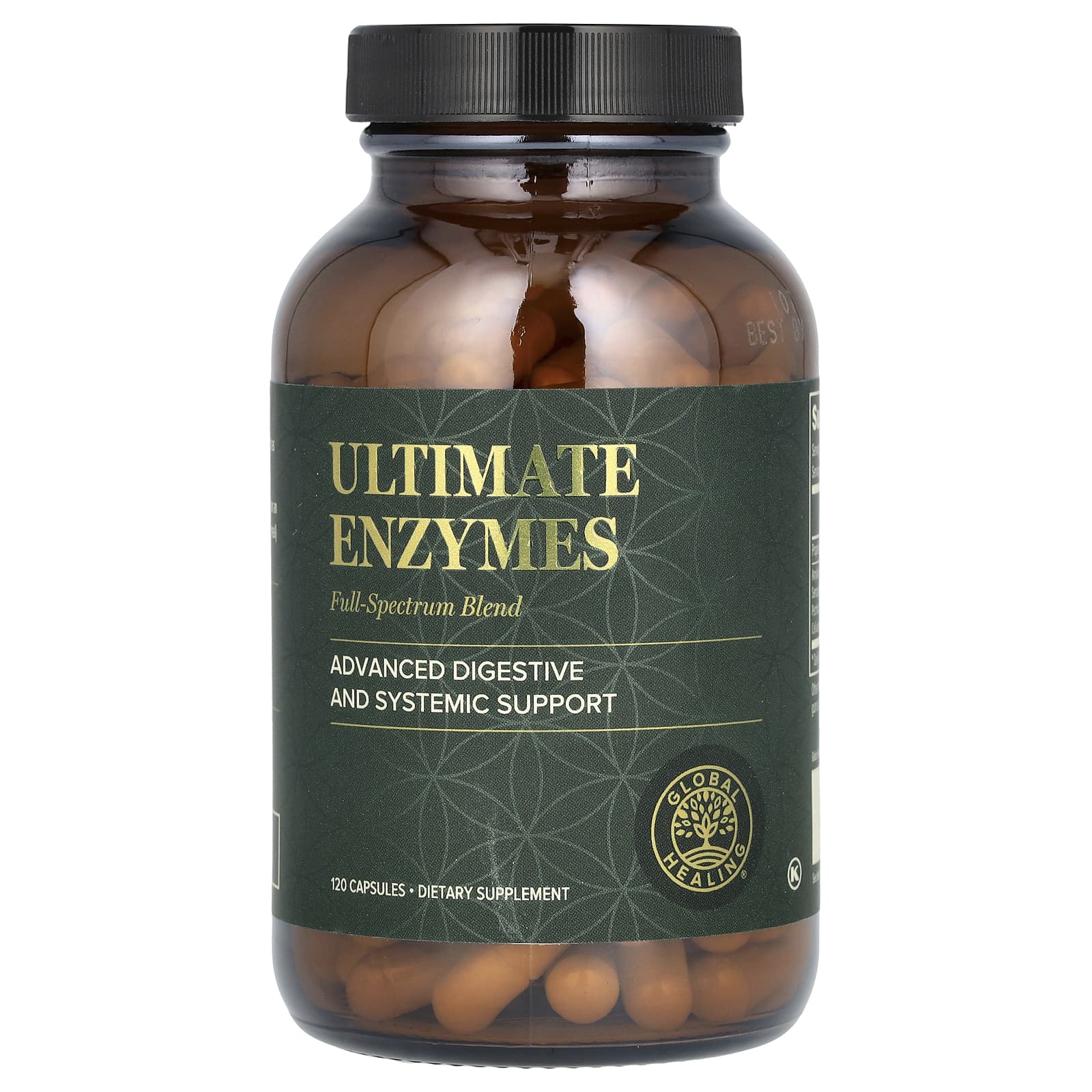 Ultimate Enzymes for Digestive Health, 120 Capsules - Image 1