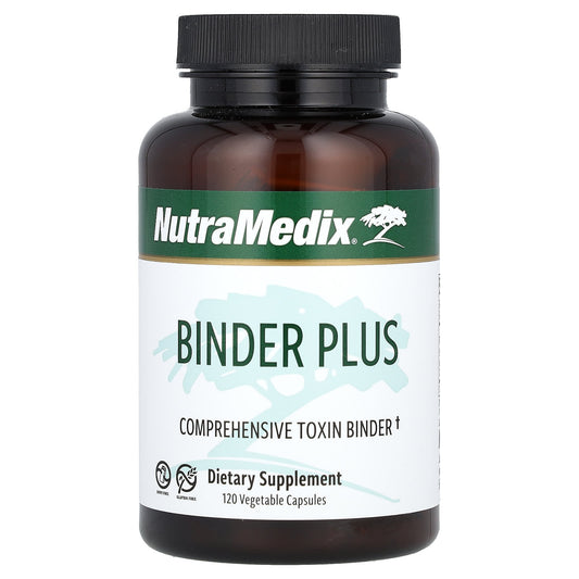 NutraMedix, Binder Plus, 120 Vegetable Capsules - Image 1