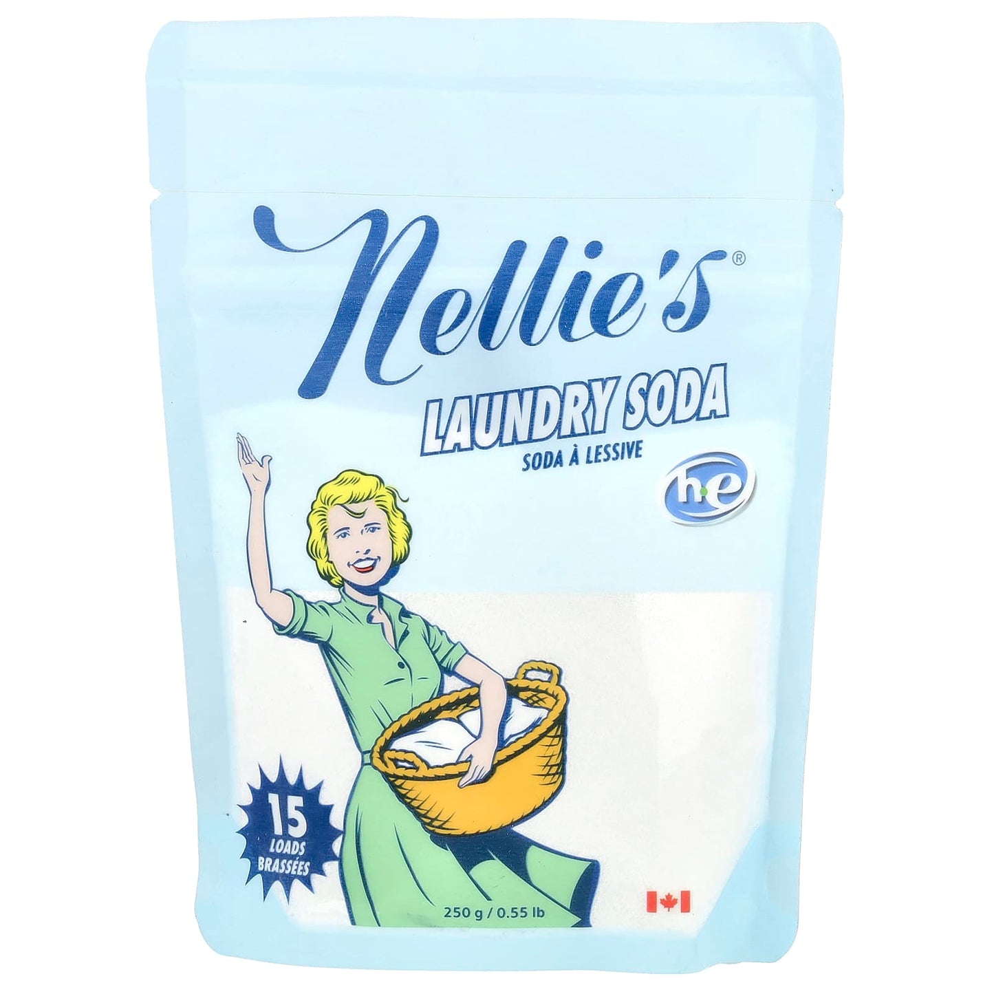 Nellie's, Laundry Soda, 15 Loads, 0.55 lb (250 g) - Image 1