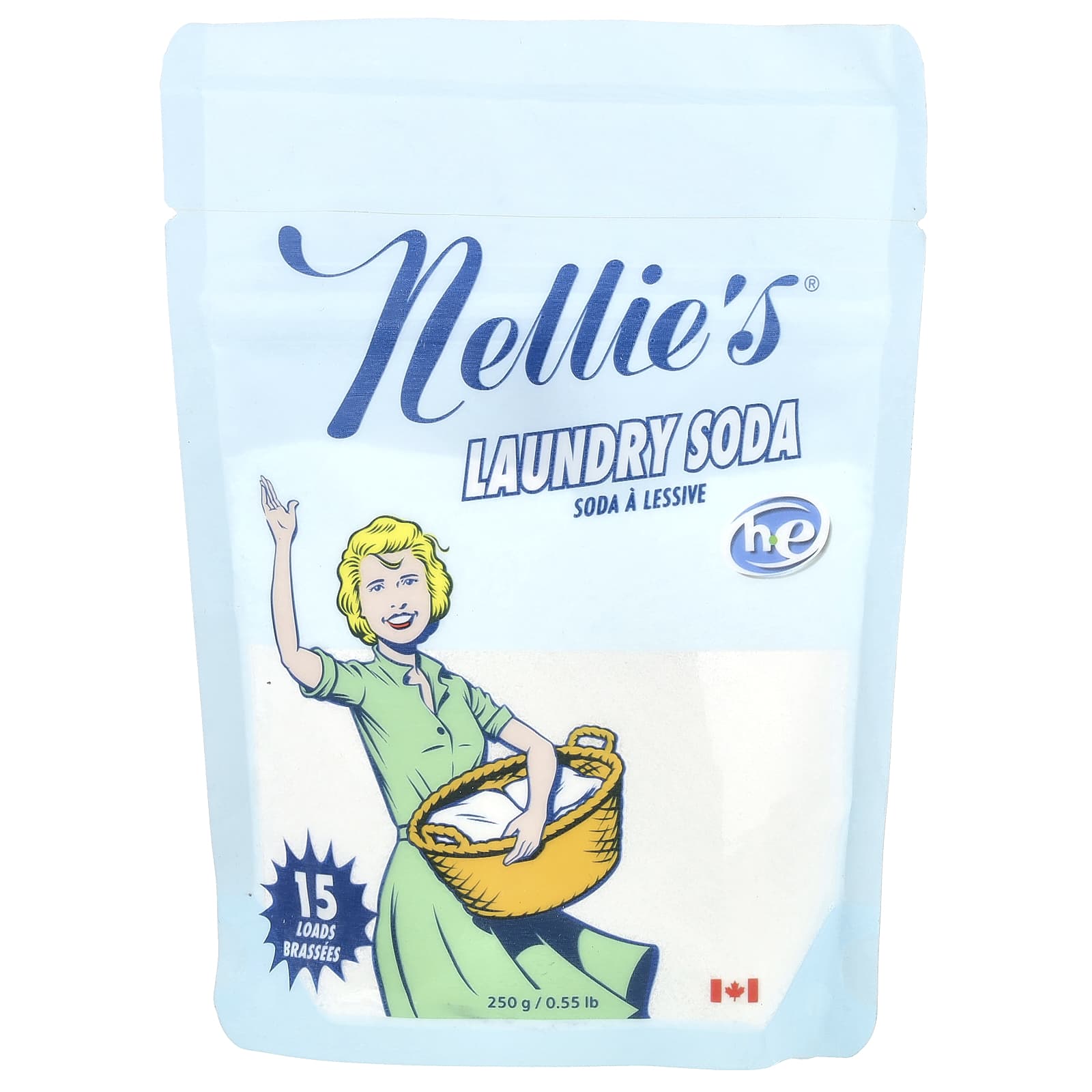 Nellie's, Laundry Soda, 15 Loads, 0.55 lb (250 g) - Image 1