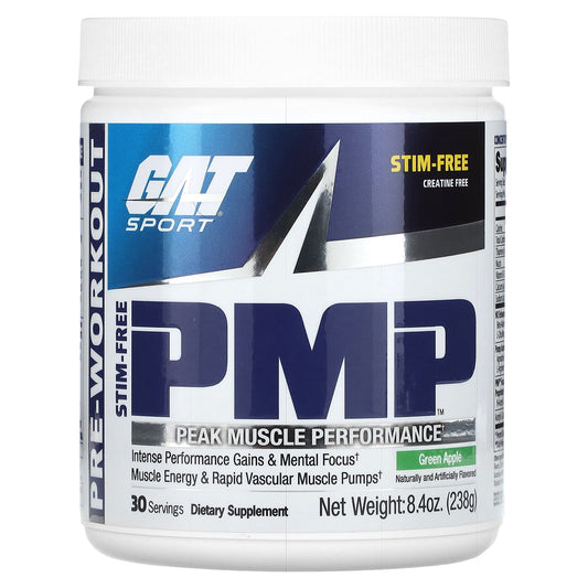Peak Muscle Performance Pre-Workout by GAT - Stimulant-Free & Creatine Free - Image 1