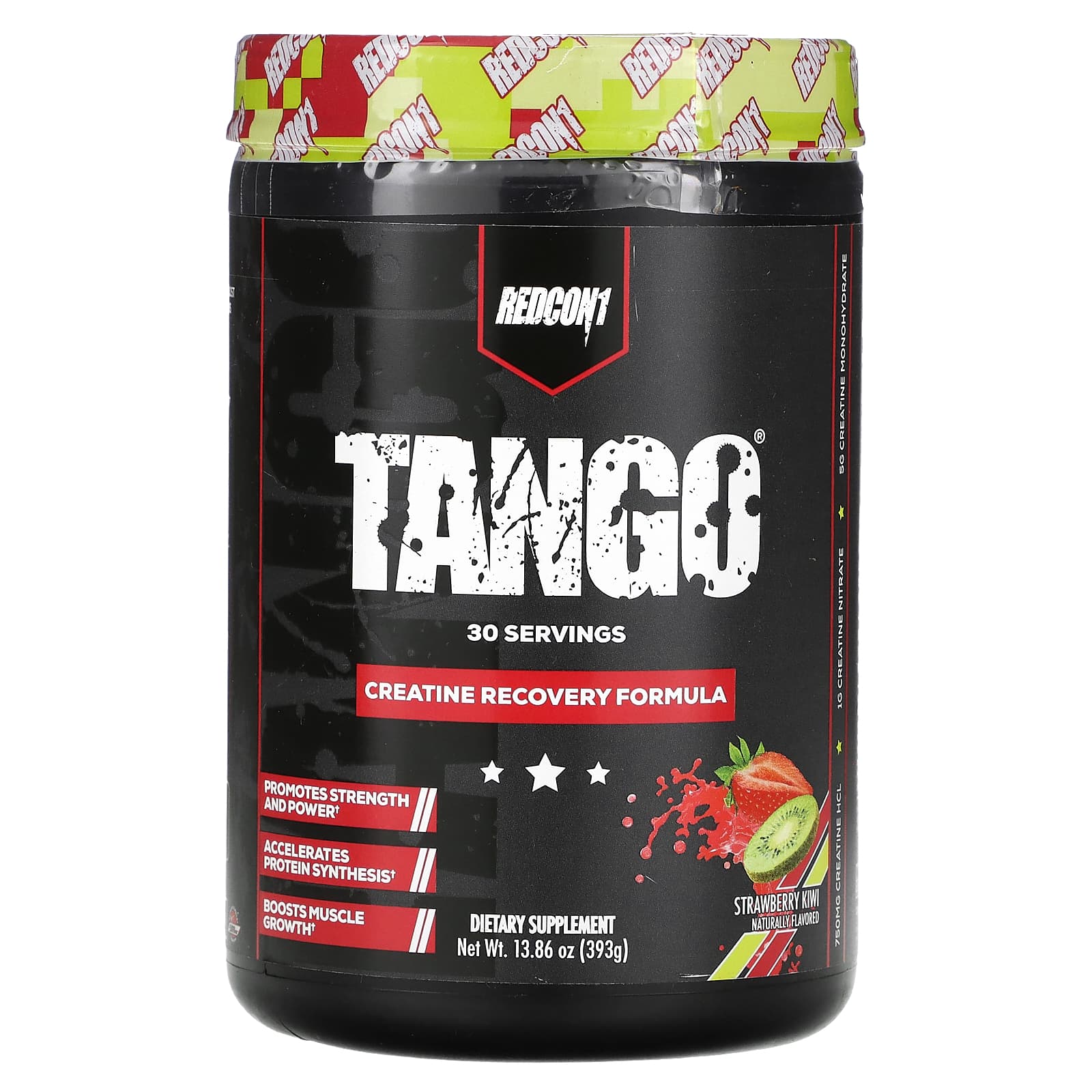 Redcon1, Tango, Strawberry Kiwi, 13.86 oz (393 g) - Image 1