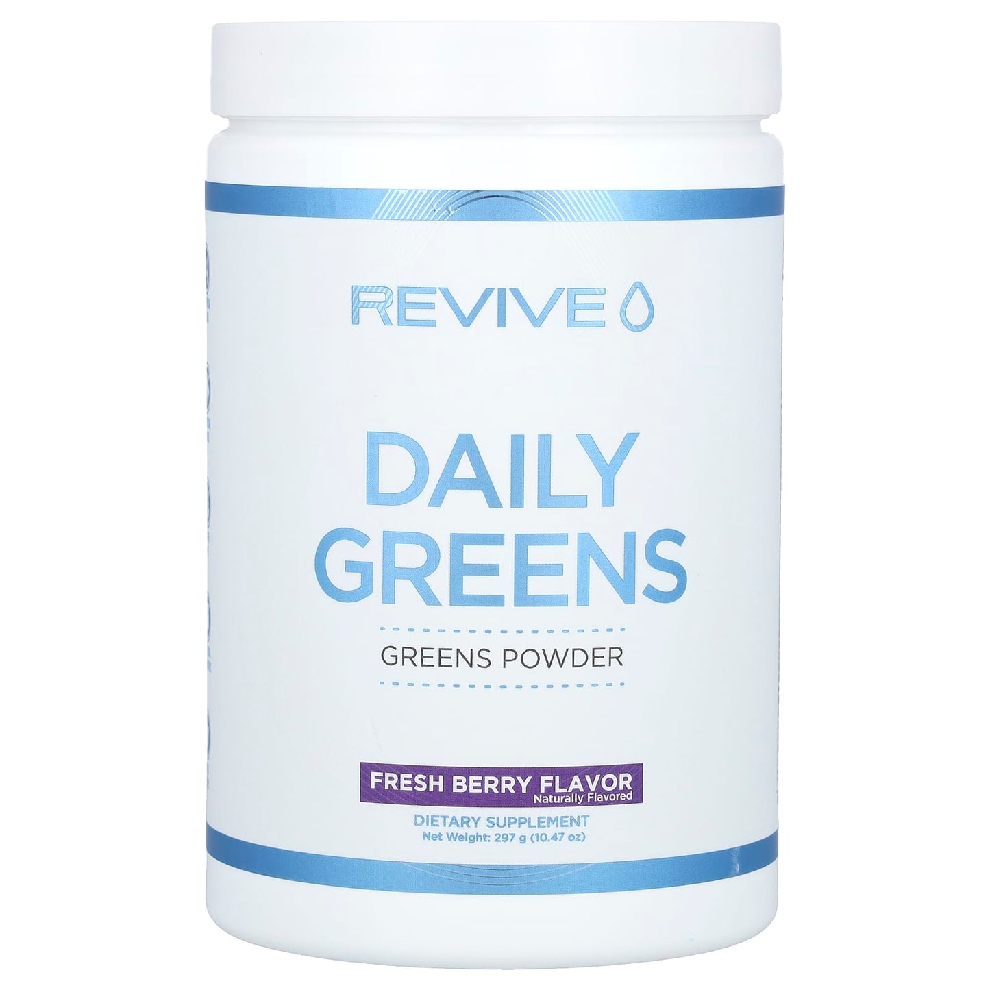 Revive, Daily Greens, Fresh Berry, 10.47 oz (297 g) - Image 1