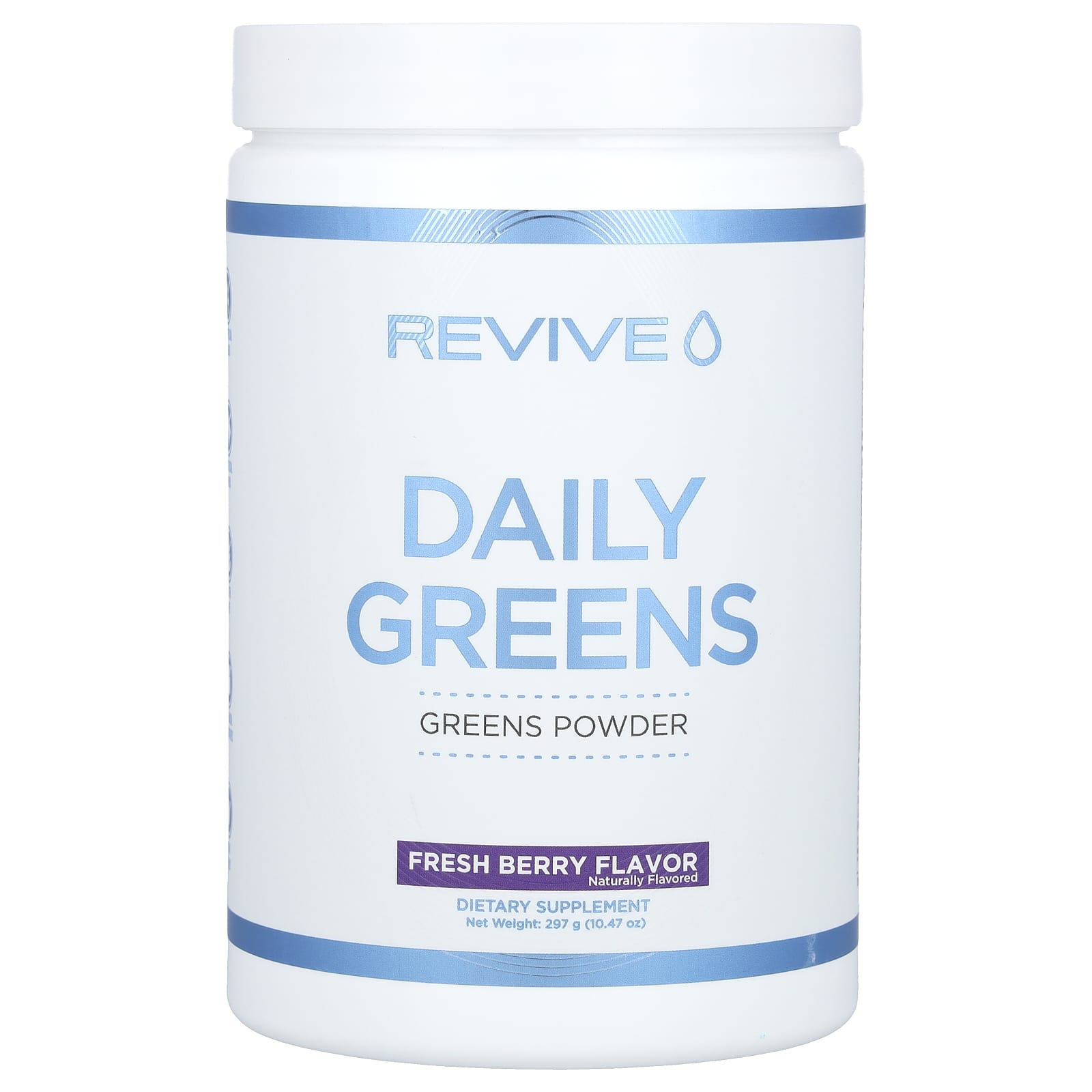 Revive, Daily Greens, Fresh Berry, 10.47 oz (297 g) - Image 1