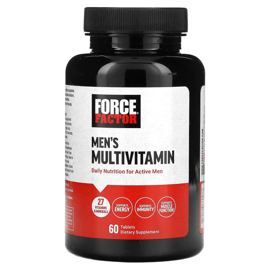 Force Factor Men's Multivitamin for Energy and Immunity - 60 Tablets - Image 1