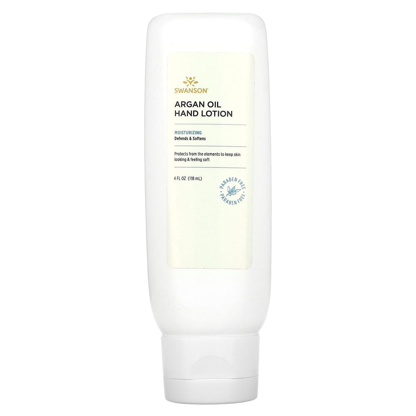 Swanson, Argan Oil Hand Lotion, 4 fl oz (118 ml) - Image 1